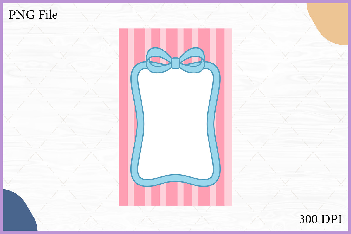 Striped Coquette Frame Vector Bundle, a Decorative Illustration by Gfx Expert Team (Photo 3 of 10)