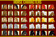 Horse Racing Game Assets, an Illustration by erkoudesign (Thumbnail 4 of 18)