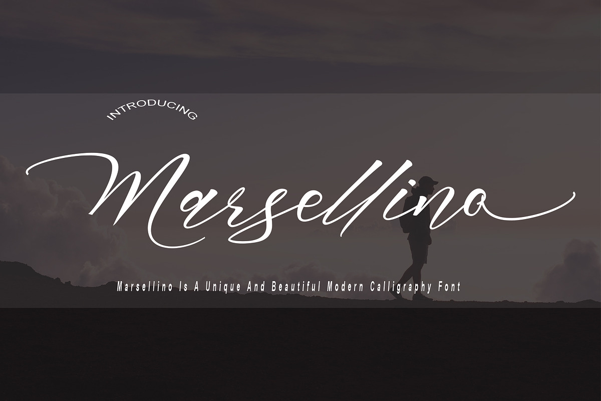 Marsellino, a Script Font by PollemSt (Photo 1 of 8)