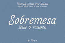 Sobremesa font
