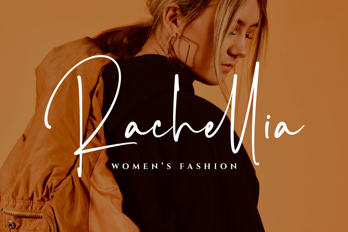 Haramosh - Elegant Signature Font, a Script Font by RantautypeStudio (Photo 7 of 16)