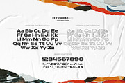 Hypebuzz - Hipster Type, a Sans Serif Font by ikiiko (Thumbnail 5 of 6)