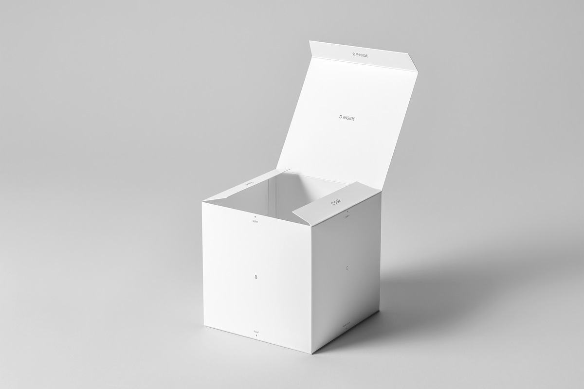 Box Mock-up 4, a Packaging Mockup by BLISS DESIGN (Photo 3 of 4)