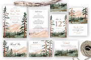Mountain View - Wedding Suite, an Invitation Template by wulano (Thumbnail 1 of 6)