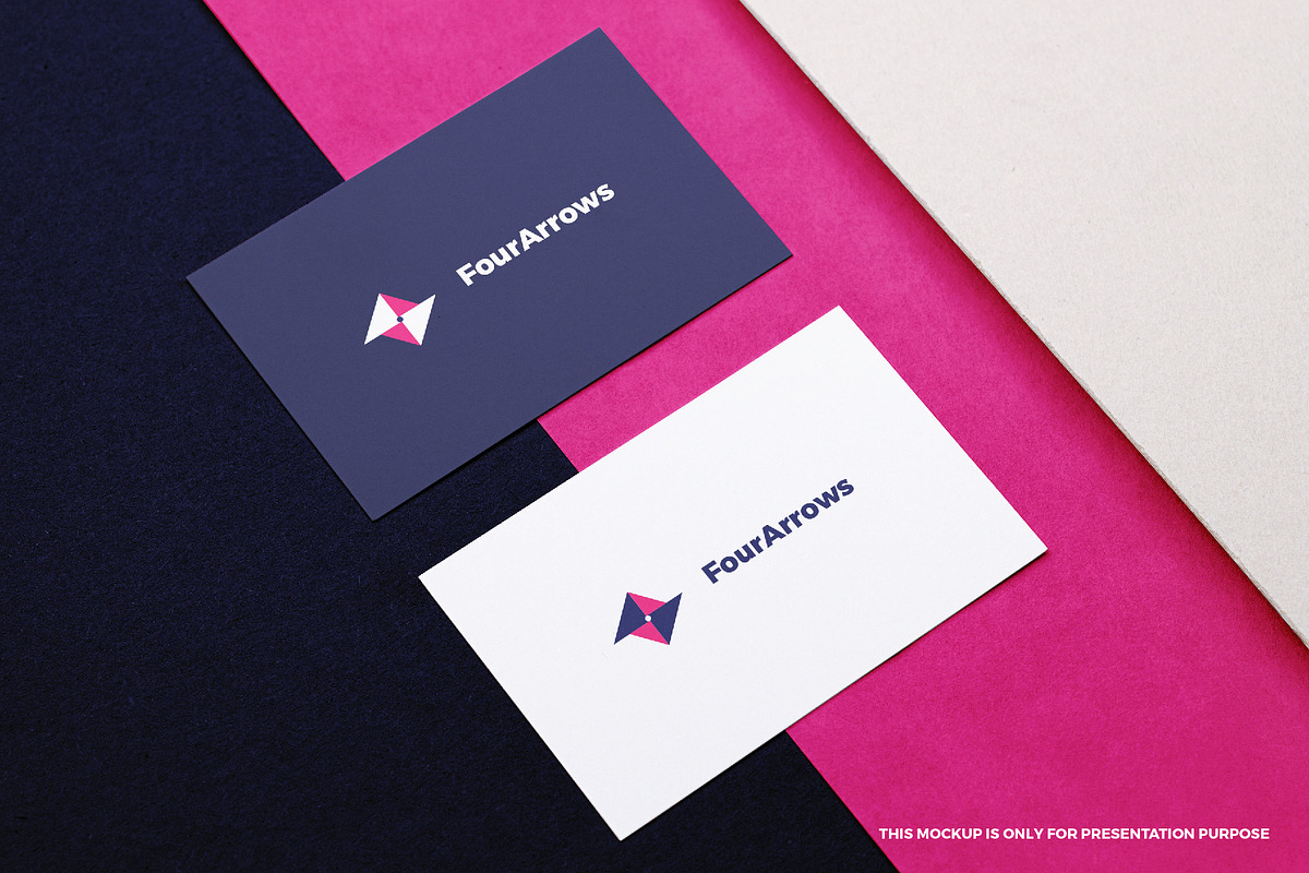 FourArrows logo, a Branding & Logo Template by MuzaInspires (Photo 3 of 4)
