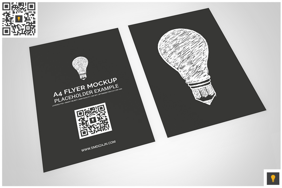 Flyer Mockup, a Print Template by Shocky Design Studio (Photo 6 of 6)
