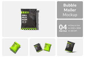 Bubble Mailer Mockup