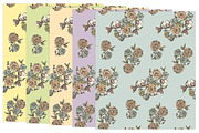 Hand Drawn Floral Big Pack, a Pattern Graphic by Ariel Tyndell Design (Thumbnail 4 of 7)