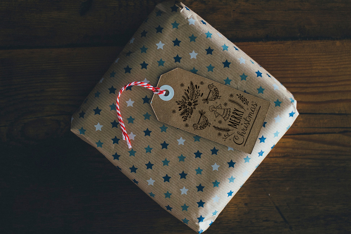 Merry christmas-doodle set, a Decorative Illustration by Moonflora (Photo 7 of 9)