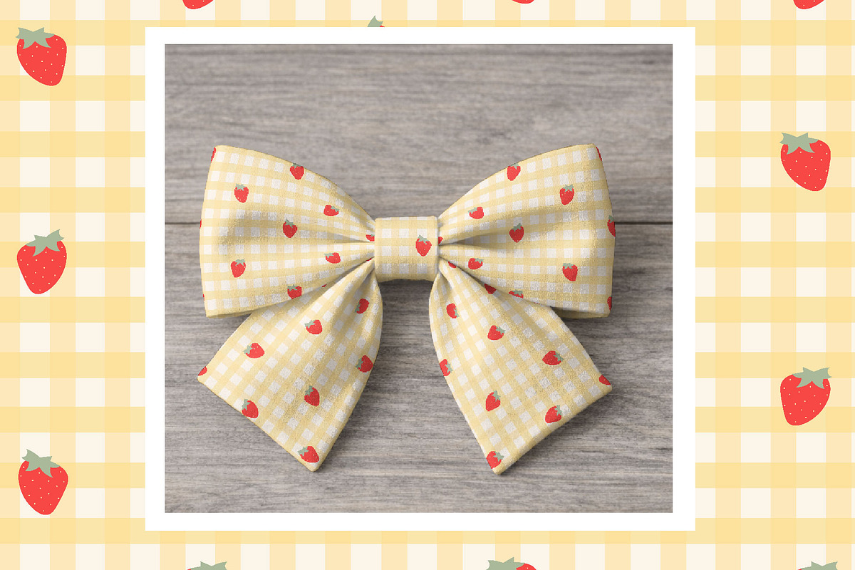 Coquette Gingham Patterns, a Pattern Graphic by gulsengunel (Photo 2 of 22)