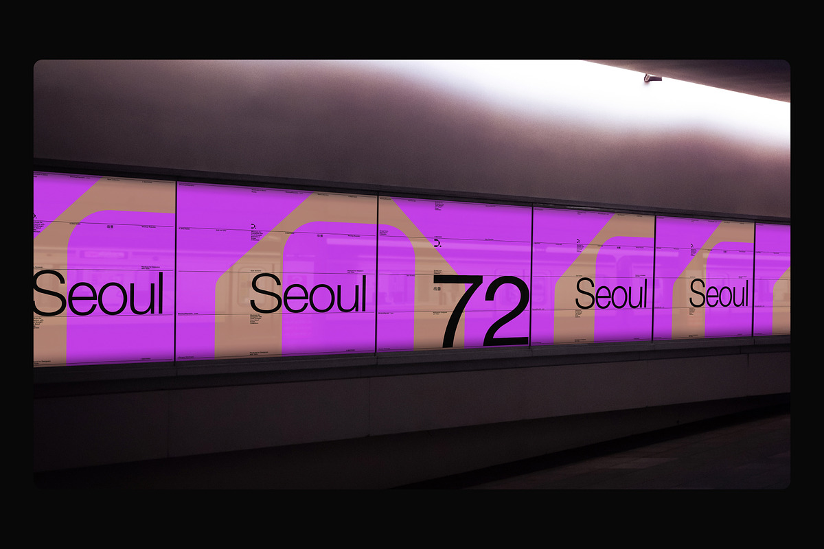 Billboard Mockup In Seoul, an Advertising Mockup by Burmess (Photo 4 of 4)