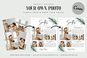 Christmas Newsletter Canva Template, a Stationery Template by SarenkaDesignShop (Thumbnail 2 of 5)