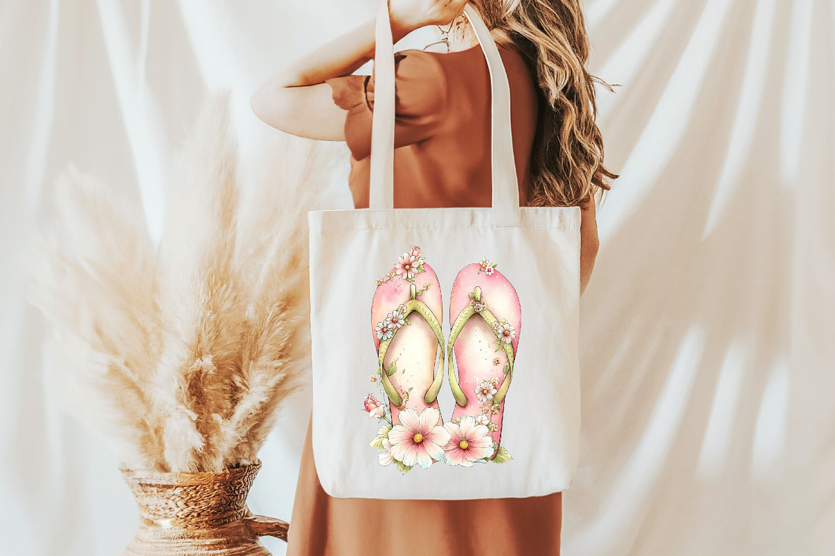 Whimsical pink Summer clipart, an Illustration by Designworld (Photo 7 of 7)