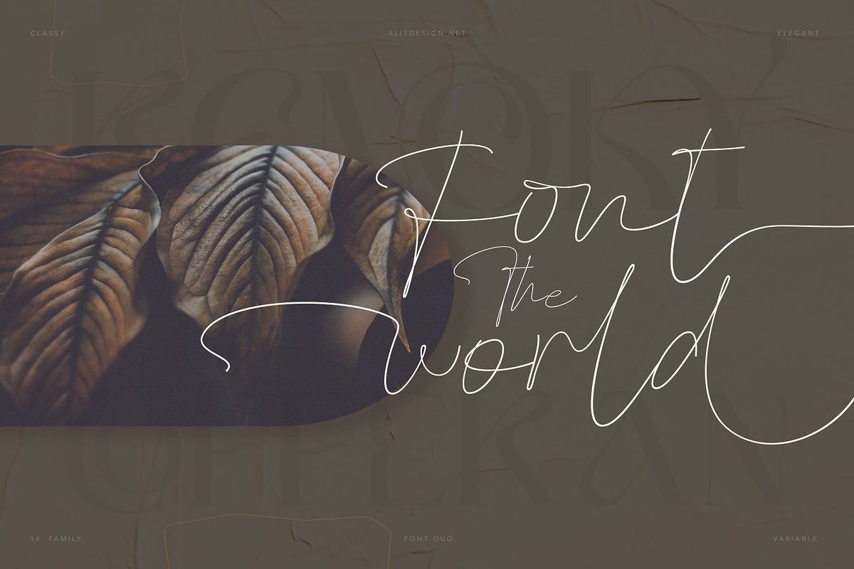 Kenoky Coffekan, a Serif Font by alit design (Photo 8 of 27)