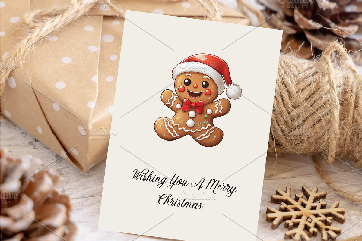Gingerbread man Cartoon. Clipart,PNG, an Animal Illustration by KENO Mascots (Photo 7 of 8)