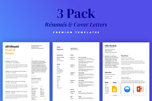 Resume and Cover Letter Bundle