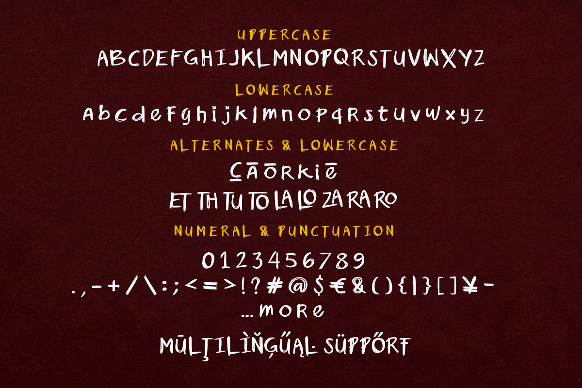 Kopag Roso - Handwriting Coffe Font, a Handwritten Font by twinstd (Photo 10 of 10)