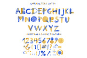 Summertime bitmap color font, a Font by Malena (Thumbnail 2 of 7)