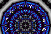 30 mystic zodiac signs circles, an Object Graphic by tkdesign (Thumbnail 14 of 31)