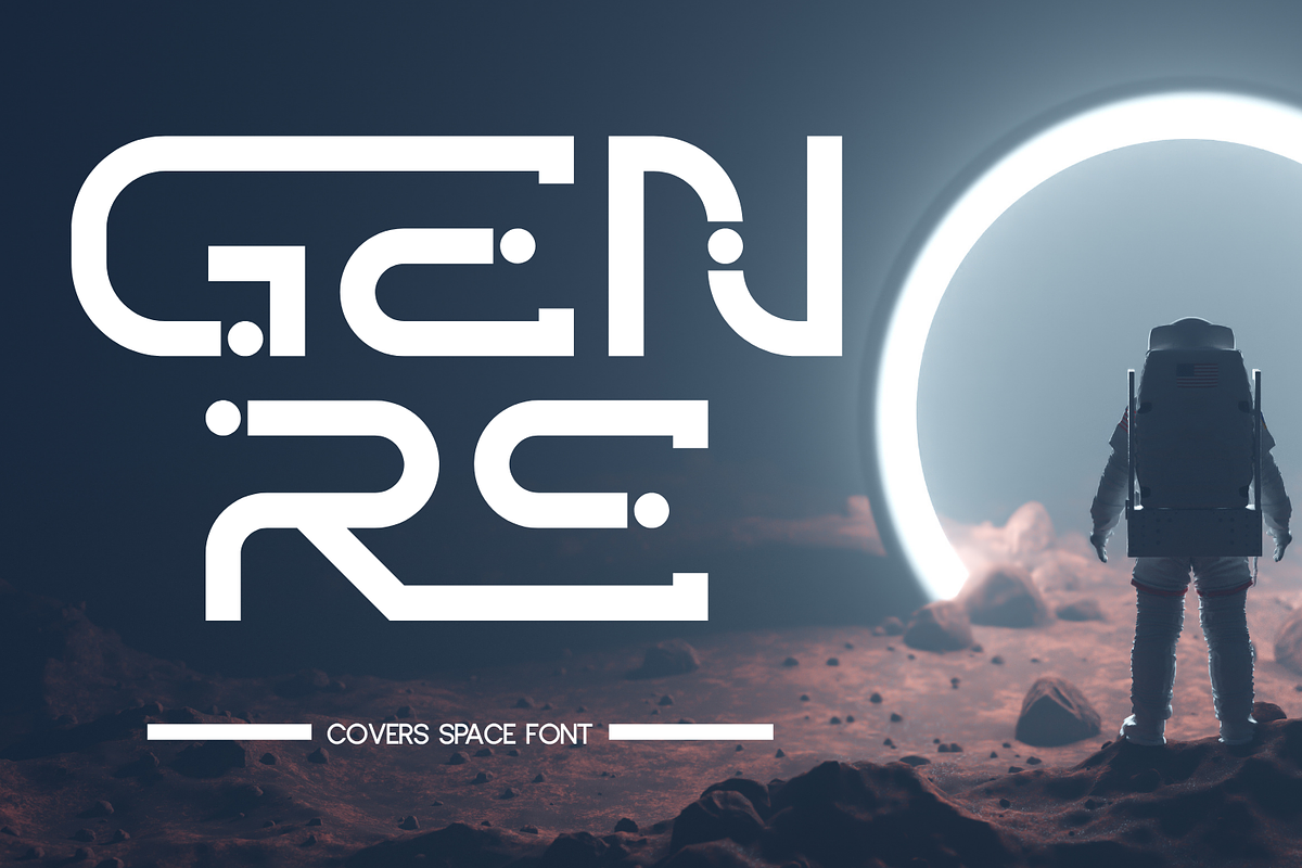 Covers Space Font, a Sans Serif Font by 177Studio (Photo 6 of 8)
