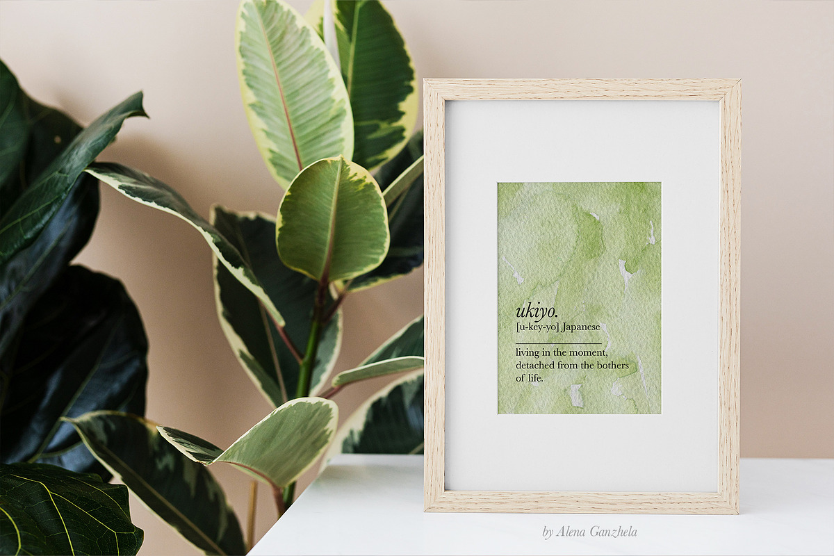 summer vibes watercolor textures, a Texture Graphic by alenaganzhela (Photo 7 of 16)