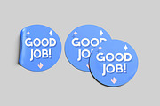Sticker Mockup, a Cups & Container Mockup by NyakBiett (Thumbnail 3 of 5)