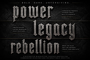 Gothic Blackletter Display Font, a Blackletter Font by Wow Magic (Thumbnail 3 of 5)