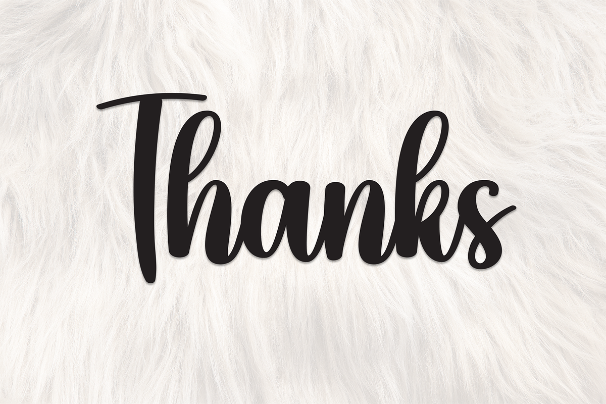 Bulky | Script Font, a Handwritten Font by Scratchones (Photo 8 of 9)