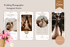 Wedding Photographer Instagram Story