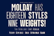 Molday – Modern Font Family, a Sans Serif Font by roomspace creative lab (Thumbnail 13 of 13)