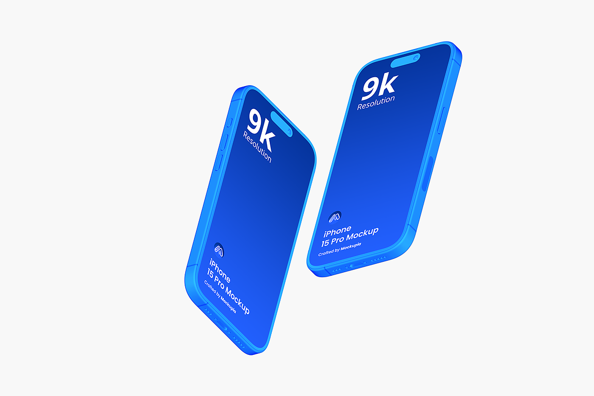 Clay iPhone 15 Pro Mockup Vol 2, an iPhone Mockup by Mockupia (Photo 10 of 13)