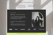 Canva Website For Coaches, a Landing Page Template by GlamWebDesigns (Thumbnail 4 of 6)