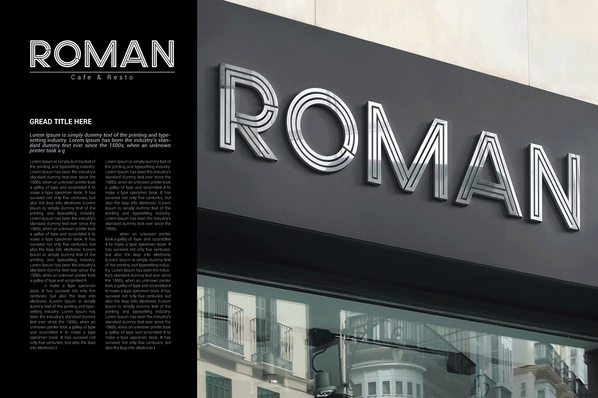 Choir, a Sans Serif Font by Linecreative (Photo 11 of 13)