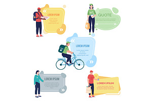 Delivery quotes box with flat charac, a Shopify Template by IMG visuals characters