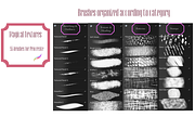 Magical Textures, procreate brushes, a Brush Add-On by MissPerfectKaos (Thumbnail 2 of 6)