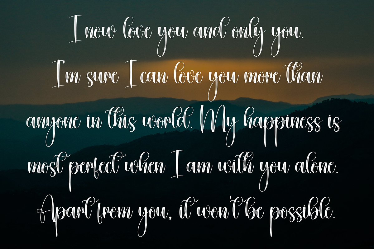 Christmas Calligraph | Script Font, a Handwritten Font by Scratchones (Photo 6 of 8)
