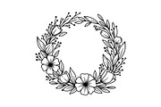 50 Floral Nature Vector Illustration, an Illustration by Gaye Art (Thumbnail 34 of 51)