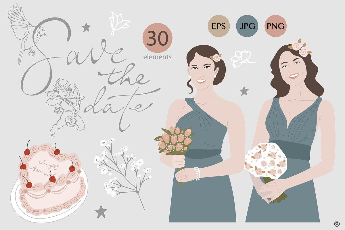 Our wedding, a Person Illustration by Olillia (Photo 4 of 4)