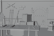 Medieval Armory Room 3D Scene, a Scene 3D Model by Dudukbersama (Thumbnail 2 of 3)