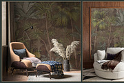 Fresco collection Tropical mural, a Wallpaper Graphic by Natalia0307 (Thumbnail 16 of 19)