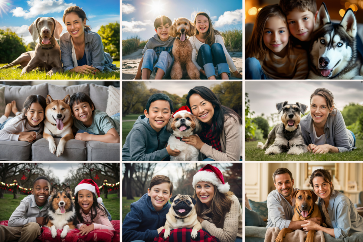 Dogs and Their Human Family Photos, an Animal Photo by PrintHaven Designs (Photo 6 of 7)