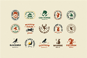 Heritage Goods Logo Collection, a Branding & Logo Template by Skilline Supply Co. (Thumbnail 2 of 9)