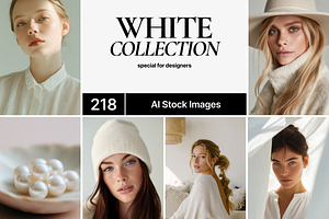 218 White Fashion Stock Images