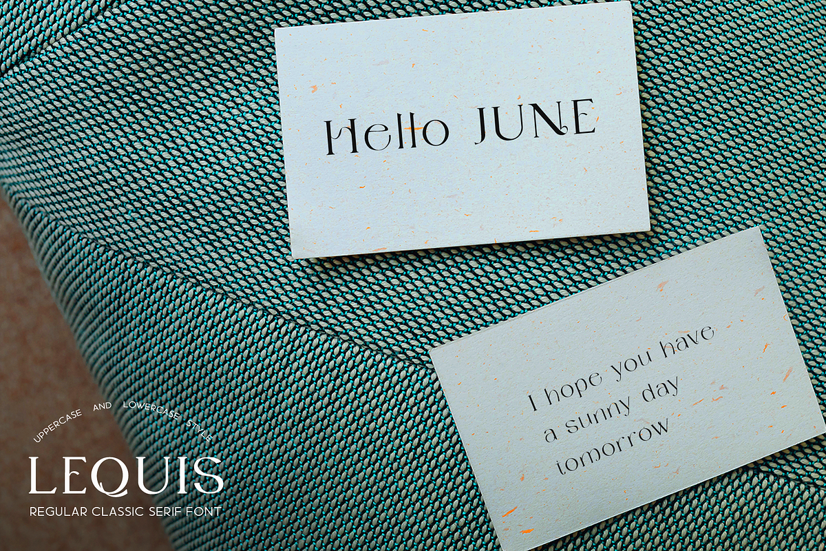 Lequis - Classic Serif Font, a Serif Font by ivan_artnivora (Photo 3 of 5)