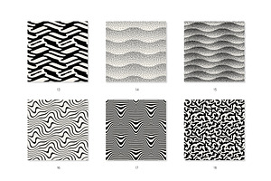 Wavy Seamless Patterns Collection