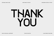 Northe Trendy Logo Font, a Sans Serif Font by Artiveko (Thumbnail 12 of 12)