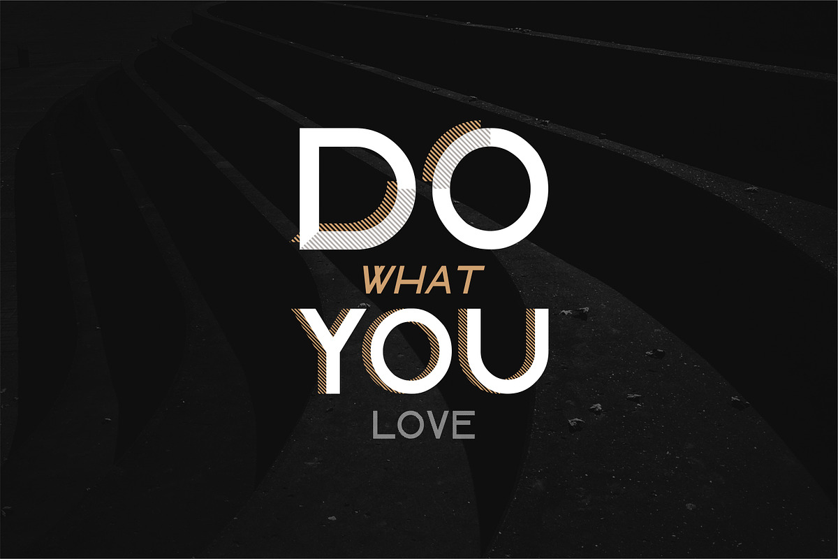 Dots Lines. Display font, 8 styles. preview 2