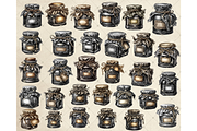 Glass Jar Clipart PNG, an Illustration by Memories By Lea (Thumbnail 8 of 8)