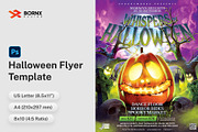 Halloween Flyer Template PSD — Spook, a Flyer Template by Bornx Design (Thumbnail 1 of 5)