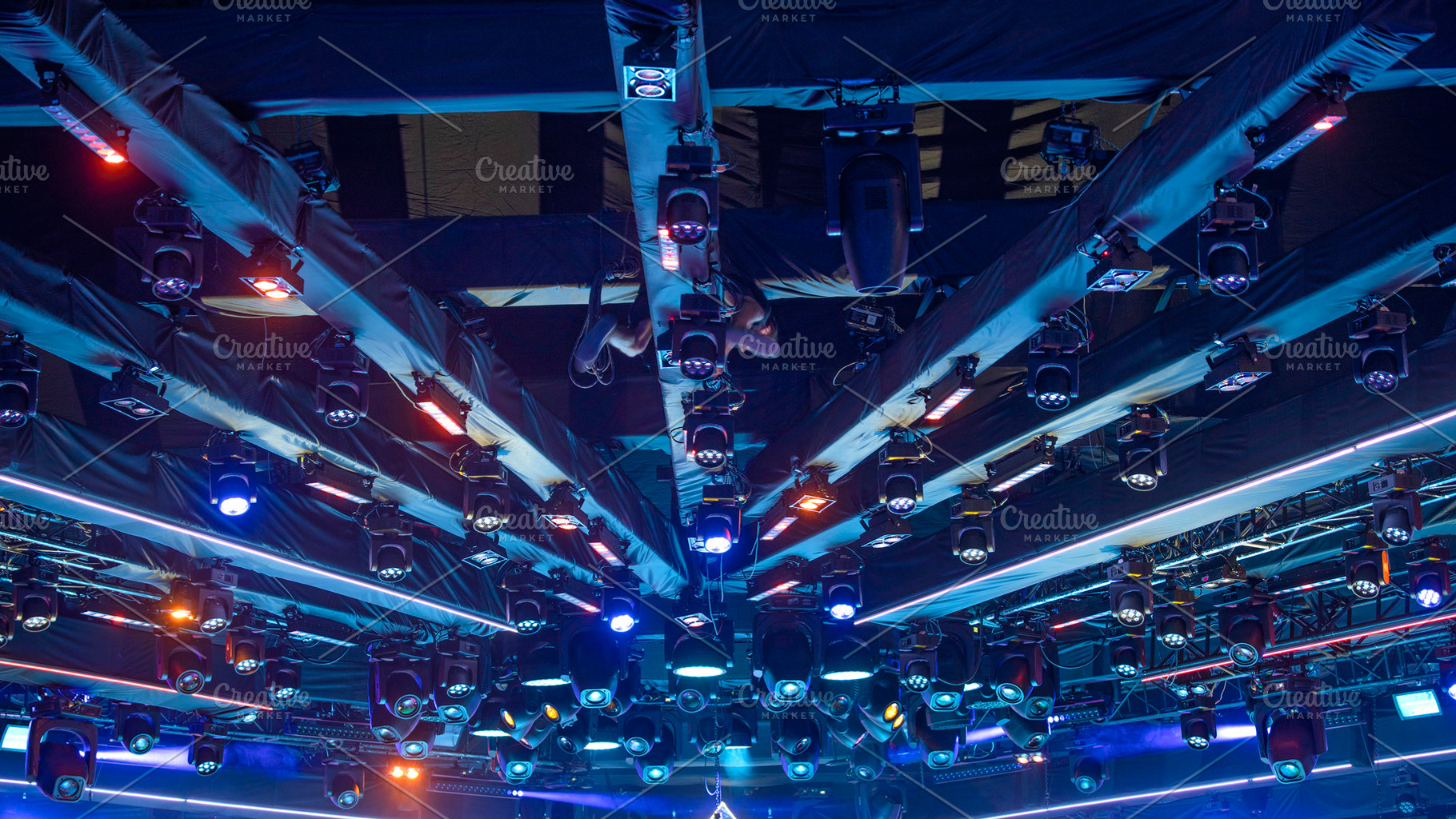 concert lighting on stage during a performance. Backstage, a Photo by Pictures for you!!!!!!!!!